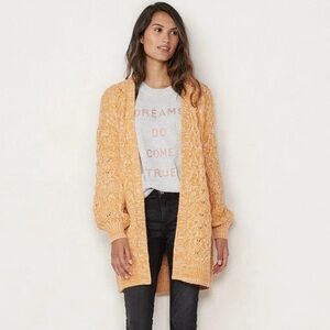 LC Lauren Conrad Oversized Cardigan Sweater - Loose Knit - M